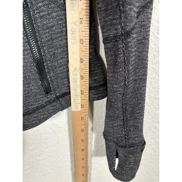 Lululemon Forme Jacket II Womens Small Dark Gray Coal Flattering Define Fit - Picture 3 of 12